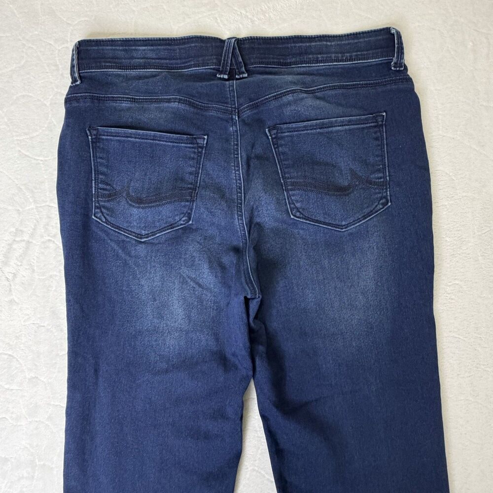 Angels Forever Young Jeans Women's 18W Dark Blue Denim 360 Sculpt Mini  Boot - Picture 10 of 16